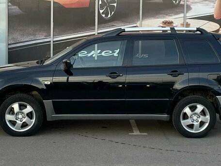 2007 Mitsubishi Outlander I, чёрный, 630000 рублей, вид 5