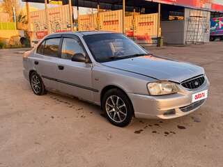 2006 Hyundai Accent ТагАЗ II, серебристый, 185000 рублей, вид 4