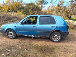 1994 Volkswagen Golf III, голубой, 35000 рублей, вид 4