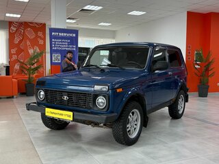 2013 Lada (ВАЗ) 2121 (4x4) I Рестайлинг, синий, 380000 рублей, вид 1