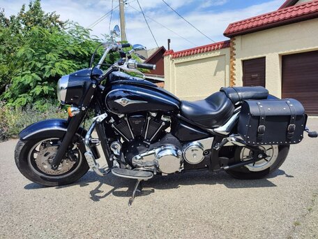 2008 Kawasaki VN2000 Vulcan, чёрный, 760000 рублей, вид 1