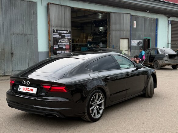 2015 Audi A7 I (4G) Рестайлинг, чёрный, 2720000 рублей - вид 5