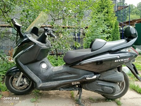 2011 Sym GTS 300, чёрный, 165000 рублей, вид 2