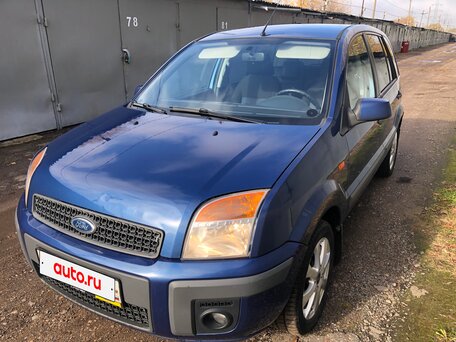 2008 Ford Fusion I Рестайлинг, синий, 375000 рублей, вид 3