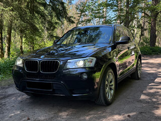2011 BMW X3 20d xDrive II (F25), чёрный, 1840000 рублей, вид 1