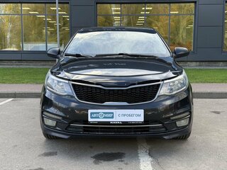 2015 Kia Rio III Рестайлинг, чёрный, 819000 рублей, вид 2
