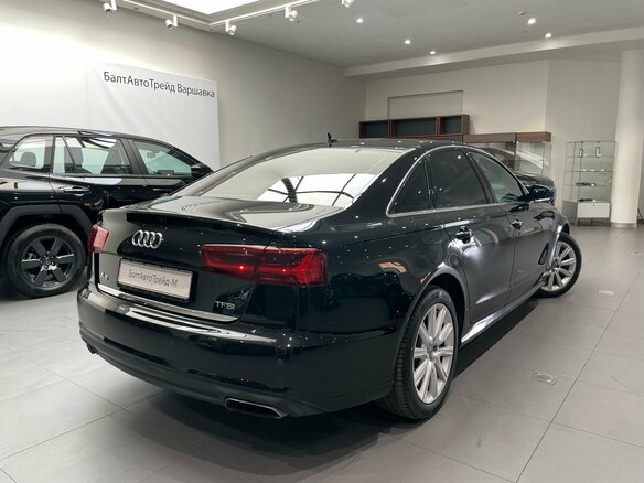 2016 Audi A6 IV (C7) Рестайлинг, чёрный - вид 5