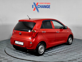 2013 Kia Picanto II, красный, 603000 рублей, вид 4