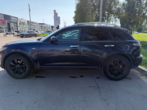 2007 Infiniti FX FX45 I (S50) Рестайлинг, синий - вид 5