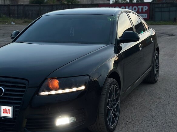 2010 Audi A6 III (C6) Рестайлинг, чёрный