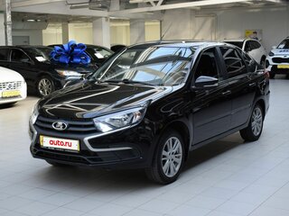 2022 Lada (ВАЗ) Granta I Рестайлинг, чёрный, 665000 рублей, вид 3
