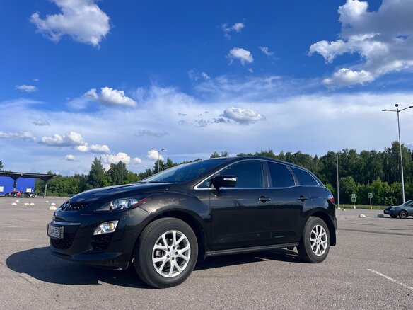 2011 Mazda CX-7 I Рестайлинг, чёрный - вид 10