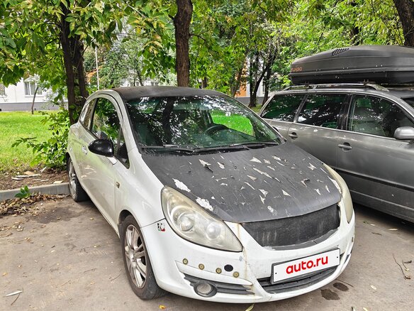 2008 Opel Corsa D, белый, 250000 рублей - вид 1