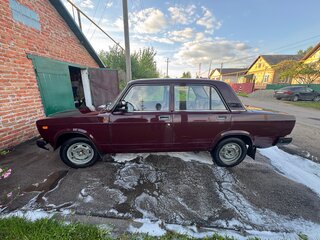 2008 Lada (ВАЗ) 2107, пурпурный, 160000 рублей, вид 2