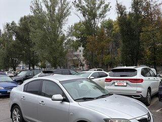 2008 Mazda 3 I (BK) Рестайлинг, серебристый, 460000 рублей, вид 3