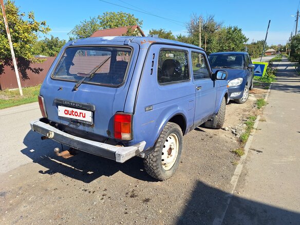 2006 Lada (ВАЗ) 2121 (4x4) I Рестайлинг, синий, 245000 рублей - вид 4