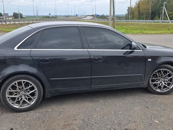 2004 Audi A4 III (B7), чёрный, 565000 рублей - вид 4
