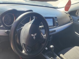 2007 Mitsubishi Lancer X, чёрный, 650000 рублей, вид 3