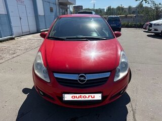 2007 Opel Corsa D, красный, 299999 рублей, вид 2