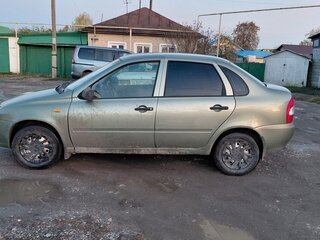 2010 Lada (ВАЗ) Kalina I, зелёный, 90000 рублей, вид 1