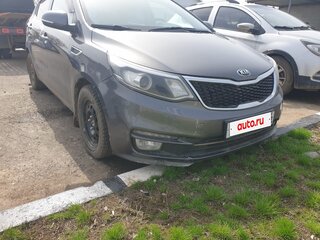 2015 Kia Rio III Рестайлинг, серый, 502000 рублей, вид 3