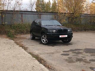 2002 BMW X5 3.0i I (E53), чёрный, 1000000 рублей, вид 2
