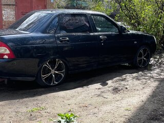 2007 Lada (ВАЗ) Priora I, чёрный, 160000 рублей, вид 4