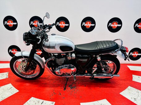 2019 Triumph Bonneville T120, белый, 1260000 рублей, вид 2