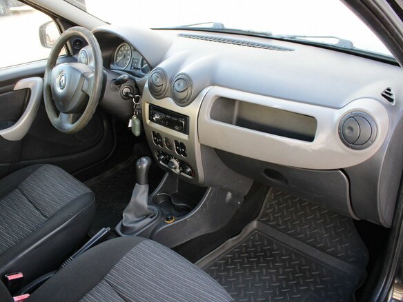 2010 Renault Logan I Рестайлинг, чёрный, 359000 рублей - вид 7