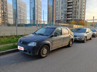 2006 Renault Logan I, серый, 95000 рублей, вид 1