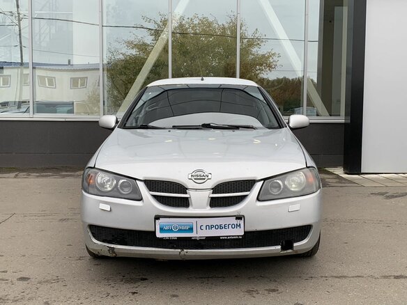 2003 Nissan Almera II (N16) Рестайлинг, серебристый, 219000 рублей - вид 1