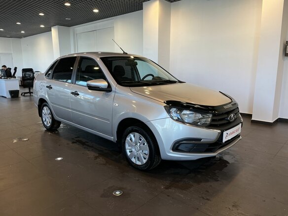 2018 Lada (ВАЗ) Granta I Рестайлинг, серебристый, 580000 рублей