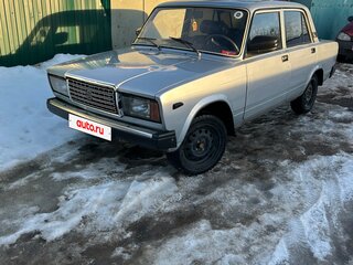 2010 Lada (ВАЗ) 2107, серебристый, 185000 рублей, вид 1