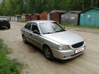 2007 Hyundai Accent ТагАЗ II, серый, 380000 рублей, вид 2