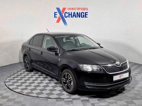 2014 Skoda Rapid I, чёрный, 553000 рублей, вид 3