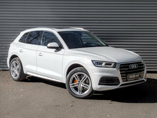 2020 Audi Q5 45 TFSI II (FY), белый, 3685000 рублей, вид 3