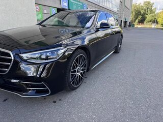 2022 Mercedes-Benz S-Класс 450 Long 4MATIC VII (W223), чёрный, 10500000 рублей, вид 1