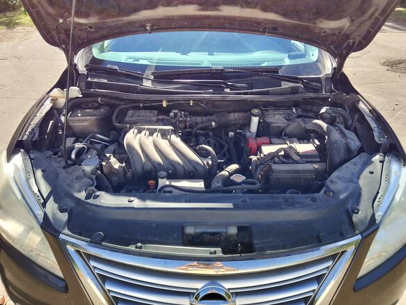 2015 Nissan Sentra VII (B17), золотистый, 799000 рублей - вид 12
