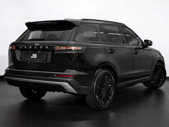 2026 Jaecoo J6, чёрный - вид 4