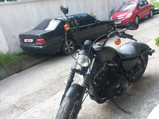 2009 Harley-Davidson Sportster 883, чёрный, 500000 рублей, вид 2