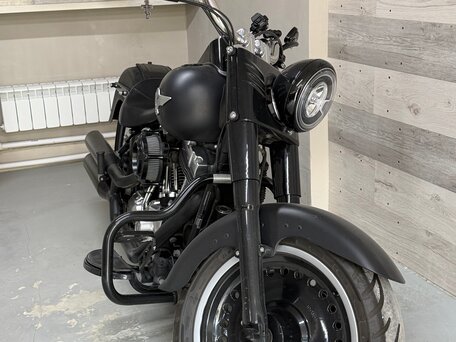 2014 Harley-Davidson Fat Boy, чёрный, 1450000 рублей, вид 3