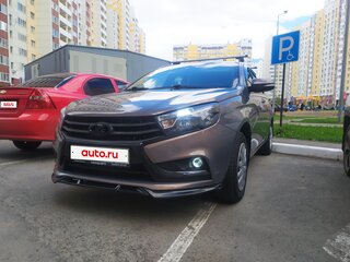 2018 Lada (ВАЗ) Vesta SW I, серый, 965000 рублей, вид 5