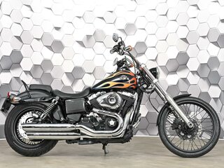 2014 Harley-Davidson Dyna Wide Glide, чёрный, 899000 рублей, вид 3