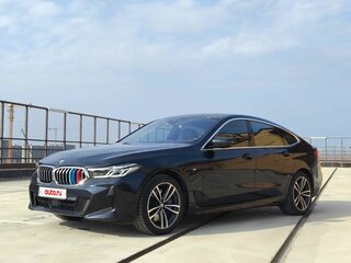 2021 BMW 6 серии Gran Turismo 620d IV (G32) Рестайлинг, синий, 4990000 рублей, вид 3