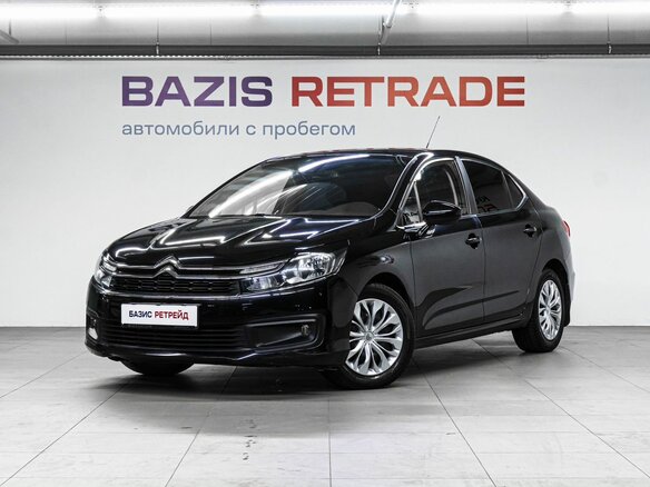2017 Citroen C4 II Рестайлинг, чёрный, 989000 рублей