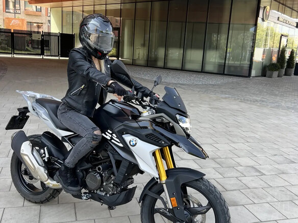 2023 BMW G 310 GS, чёрный, 470000 рублей - вид 6
