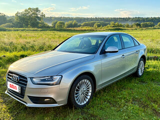 2012 Audi A4 IV (B8) Рестайлинг, серебристый, 1290000 рублей, вид 1