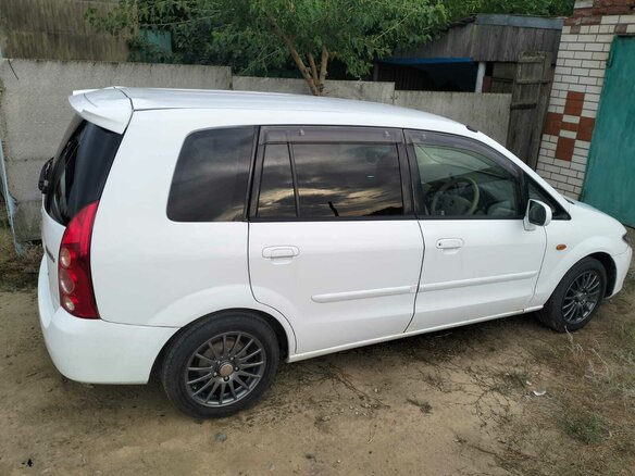 2002 Mazda Premacy I (CP), белый - вид 4