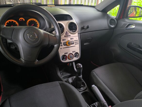 2007 Opel Corsa D, красный, 400000 рублей - вид 5