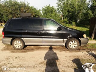 2003 Kia Sedona I, чёрный, 375000 рублей, вид 2